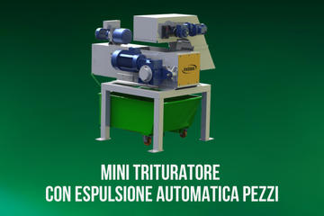 Mini trituratore MT4: la soluzione compatta per la gestione dei trucioli metallici