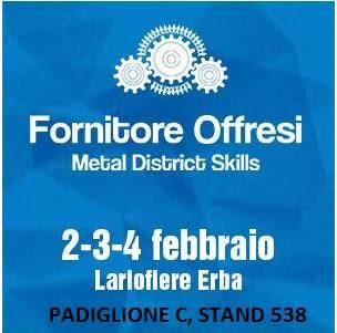 PARTECIPAZIONE FIERA FORNITORE OFFRESI 2017