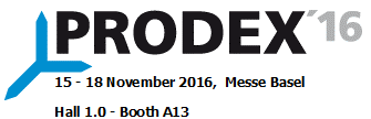 PARTECIPATION AT PRODEX 2016